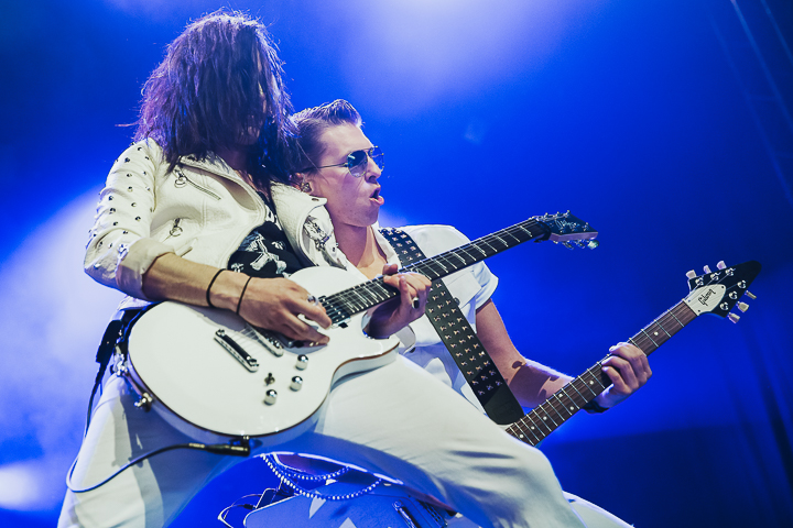 Hank Von Hell @ Groezrock 2019, picture 9, photographed by Dorien Goetschalckx - FrontView Magazine