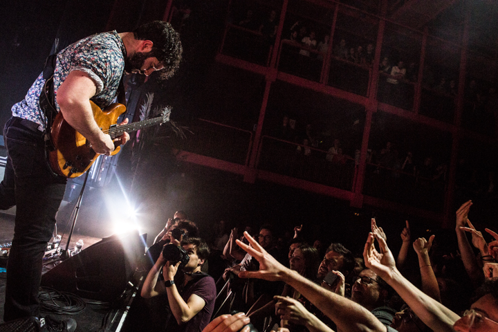 Foals @ Ancienne Belgique, picture 1, photographed by Dieter  Boone - FrontView Magazine