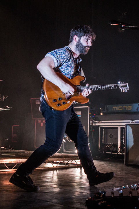 Foals @ Ancienne Belgique, picture 8, photographed by Dieter  Boone - FrontView Magazine