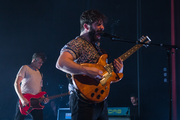 Foals @ Ancienne Belgique, picture 9, photographed by Dieter  Boone - FrontView Magazine