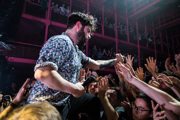 Foals @ Ancienne Belgique, picture 14, photographed by Dieter  Boone - FrontView Magazine