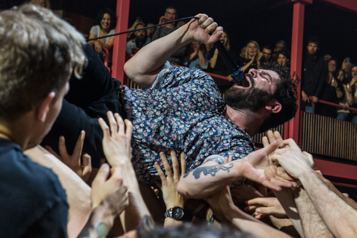 Foals @ Ancienne Belgique, picture 16, photographed by Dieter  Boone - FrontView Magazine