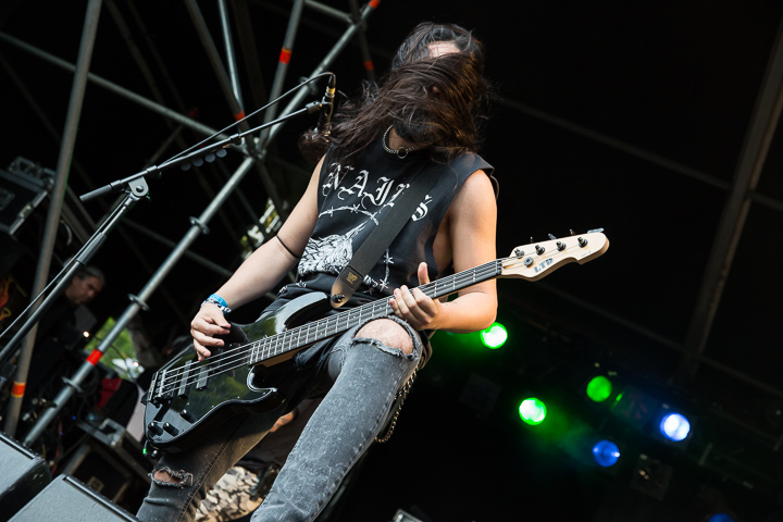 BillyBio (USA) @ Antwerp Metal Fest 2019, picture 2, photographed by Marc Verdonck - FrontView Magazine