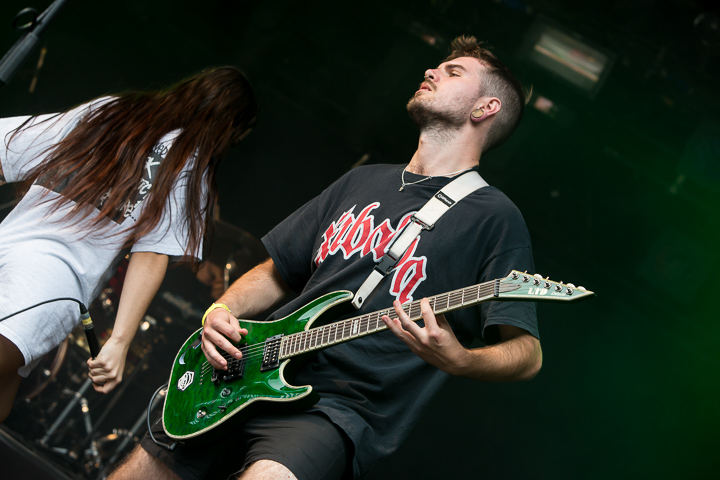 Caged Existence (AU) @ Antwerp Metal Fest 2019, foto 7, foto's door Marc Verdonck - FrontView Magazine