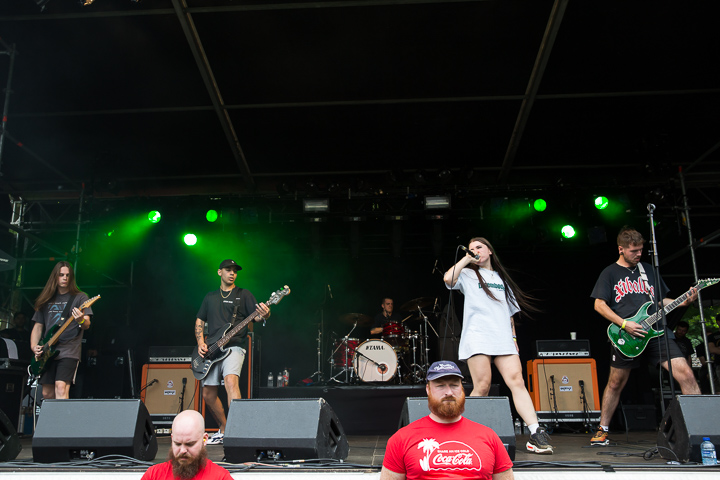 Caged Existence (AU) @ Antwerp Metal Fest 2019, foto 12, foto's door Marc Verdonck - FrontView Magazine