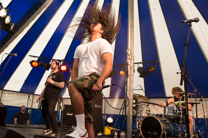 Kublai Khan  (USA) @ Antwerp Metal Fest 2019, picture 12, photographed by Marc Verdonck - FrontView Magazine