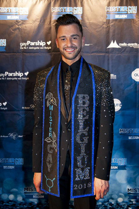 Mister Gay Belgium 2019 @ Theater Elckerlyck, picture 4, photographed by Sandra Van Watermeulen - FrontView Magazine