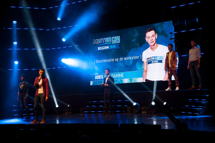 Mister Gay Belgium 2019 @ Theater Elckerlyck, picture 48, photographed by Sandra Van Watermeulen - FrontView Magazine