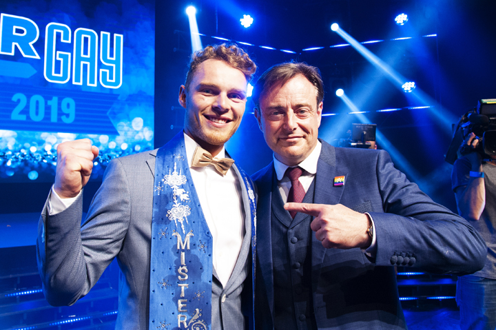 Mister Gay Belgium 2019 @ Theater Elckerlyck, picture 103, photographed by Sandra Van Watermeulen - FrontView Magazine