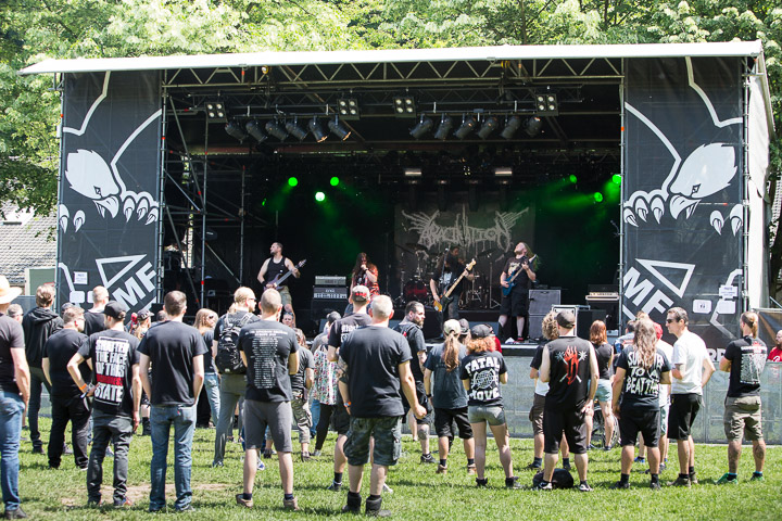 Abacination (BE) @ Antwerp Metal Fest 2019, picture 11, photographed by Marc Verdonck - FrontView Magazine