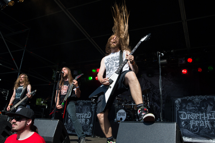 Deserted Fear (D) @ Antwerp Metal Fest 2019, picture 7, photographed by Marc Verdonck - FrontView Magazine