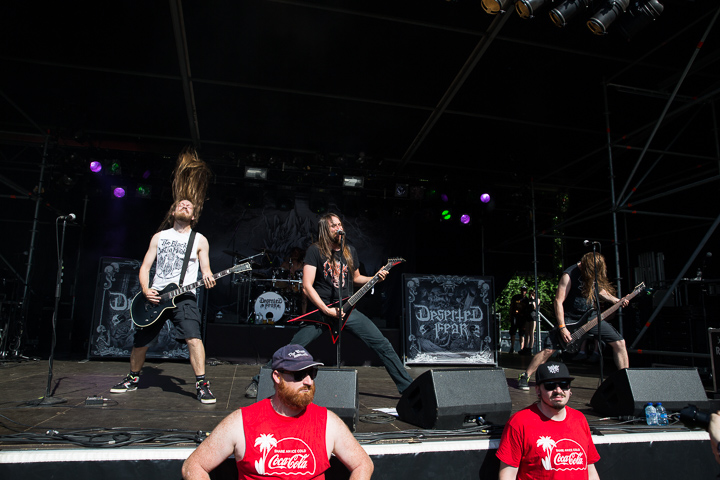 Deserted Fear (D) @ Antwerp Metal Fest 2019, picture 8, photographed by Marc Verdonck - FrontView Magazine