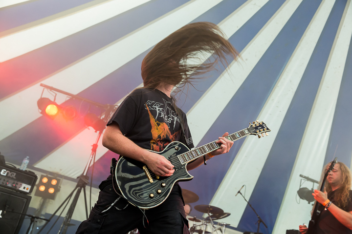 Fractured Insanity (BE) @ Antwerp Metal Fest 2019, picture 2, photographed by Marc Verdonck - FrontView Magazine