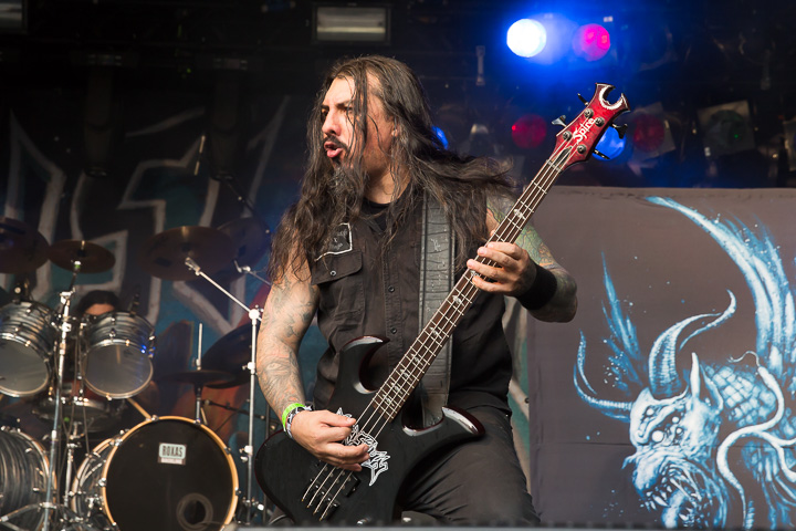 Krisiun (BR) @ Antwerp Metal Fest 2019, picture 2, photographed by Marc Verdonck - FrontView Magazine