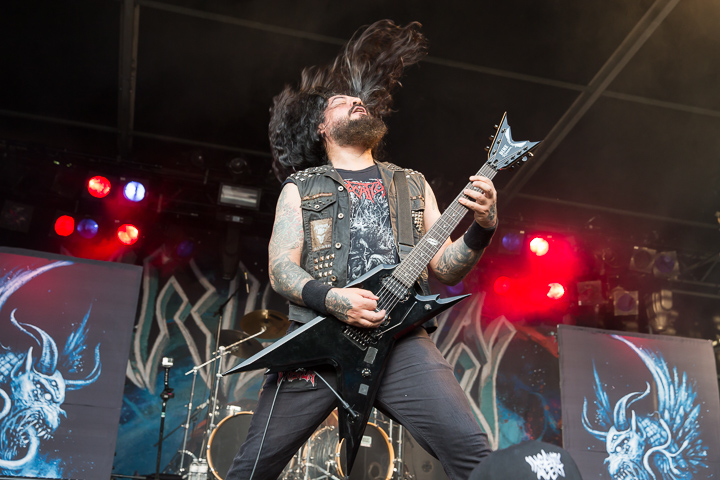 Krisiun (BR) @ Antwerp Metal Fest 2019, picture 5, photographed by Marc Verdonck - FrontView Magazine
