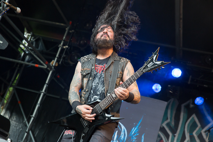 Krisiun (BR) @ Antwerp Metal Fest 2019, picture 7, photographed by Marc Verdonck - FrontView Magazine