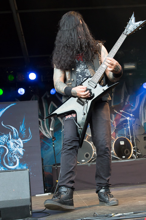 Krisiun (BR) @ Antwerp Metal Fest 2019, picture 11, photographed by Marc Verdonck - FrontView Magazine