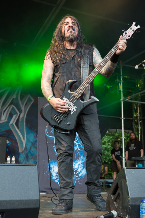 Krisiun (BR) @ Antwerp Metal Fest 2019, picture 12, photographed by Marc Verdonck - FrontView Magazine