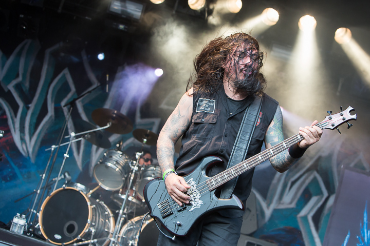 Krisiun (BR) @ Antwerp Metal Fest 2019, picture 13, photographed by Marc Verdonck - FrontView Magazine