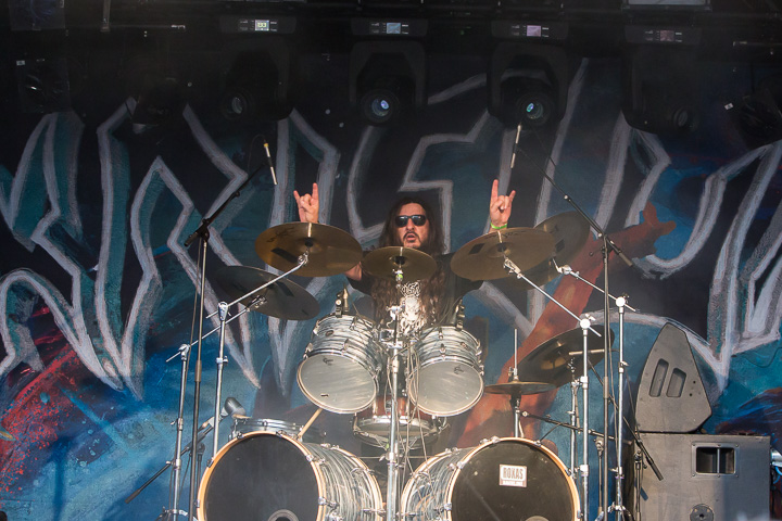 Krisiun (BR) @ Antwerp Metal Fest 2019, picture 26, photographed by Marc Verdonck - FrontView Magazine