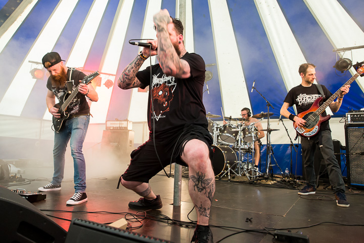 Slaughter the Giant (BE) @ Antwerp Metal Fest 2019, picture 6, photographed by FrontView Magazine