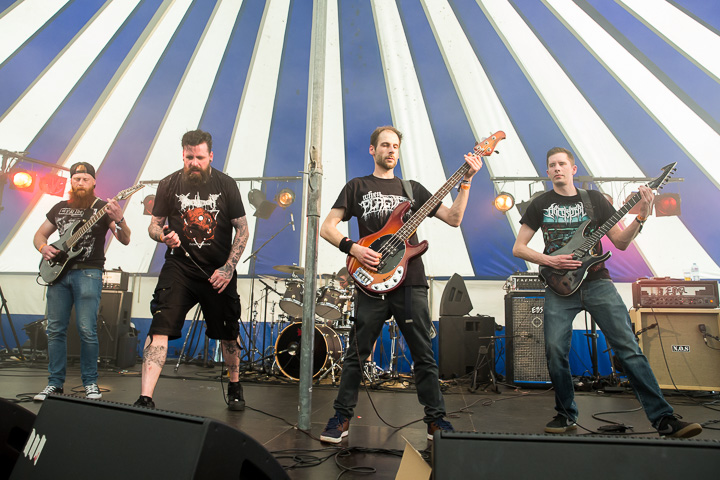 Slaughter the Giant (BE) @ Antwerp Metal Fest 2019, picture 7, photographed by FrontView Magazine