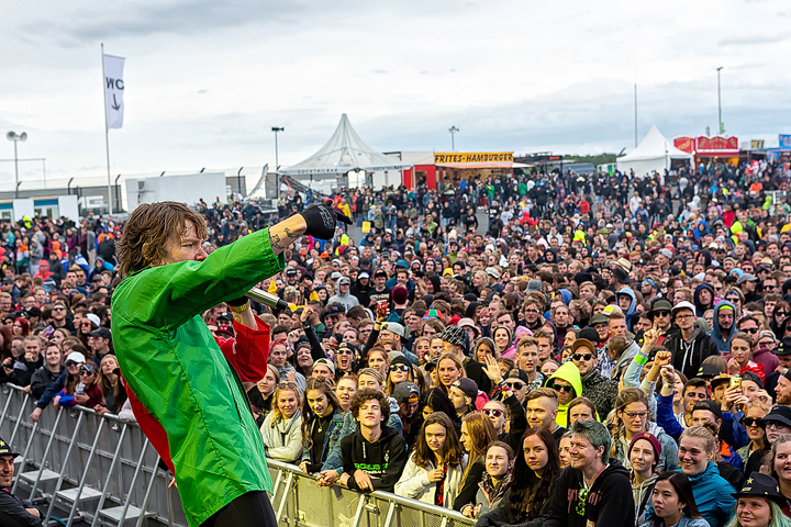Cage The Elephant @ Rock Am Ring 2019, picture 22, photographed by Edwin Houdevelt - FrontView Magazine