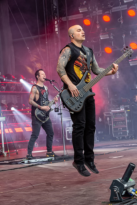 Trivium @ Rock Am Ring 2019, foto 2, foto's door Edwin Houdevelt - FrontView Magazine