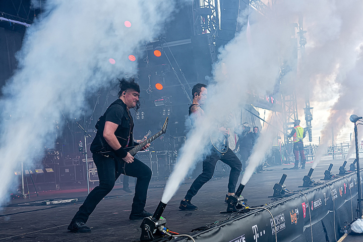 Trivium @ Rock Am Ring 2019, foto 5, foto's door Edwin Houdevelt - FrontView Magazine