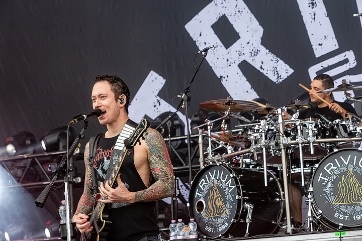 Trivium @ Rock Am Ring 2019, foto 7, foto's door Edwin Houdevelt - FrontView Magazine