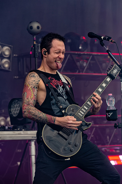 Trivium @ Rock Am Ring 2019, foto 9, foto's door Edwin Houdevelt - FrontView Magazine