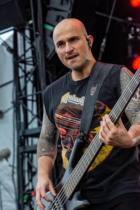 Trivium @ Rock Am Ring 2019, foto 11, foto's door Edwin Houdevelt - FrontView Magazine