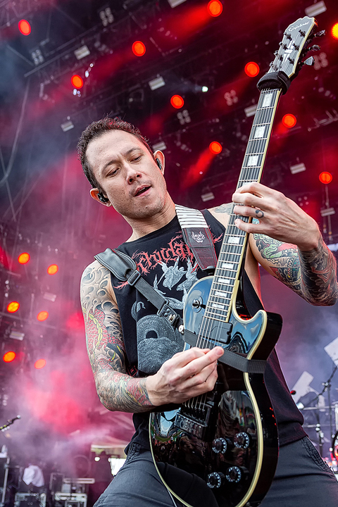 Trivium @ Rock Am Ring 2019, foto 13, foto's door Edwin Houdevelt - FrontView Magazine