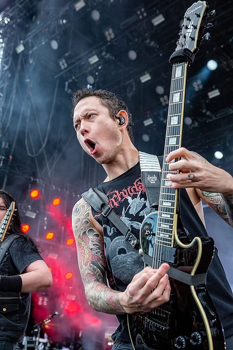 Trivium @ Rock Am Ring 2019, foto 15, foto's door Edwin Houdevelt - FrontView Magazine