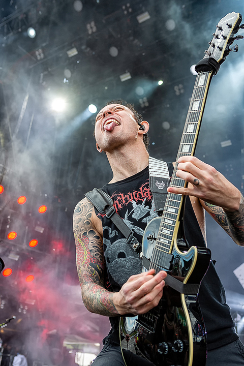 Trivium @ Rock Am Ring 2019, foto 16, foto's door Edwin Houdevelt - FrontView Magazine