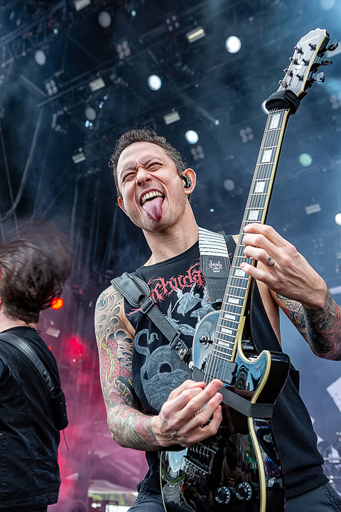 Trivium @ Rock Am Ring 2019, foto 17, foto's door Edwin Houdevelt - FrontView Magazine