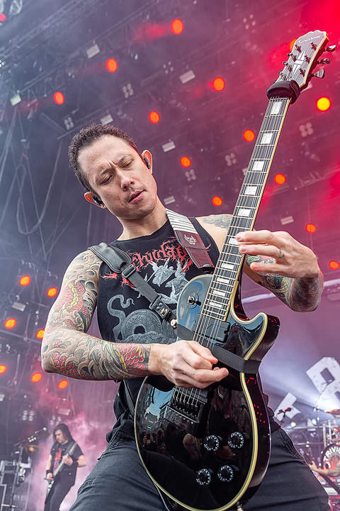 Trivium @ Rock Am Ring 2019, foto 19, foto's door Edwin Houdevelt - FrontView Magazine