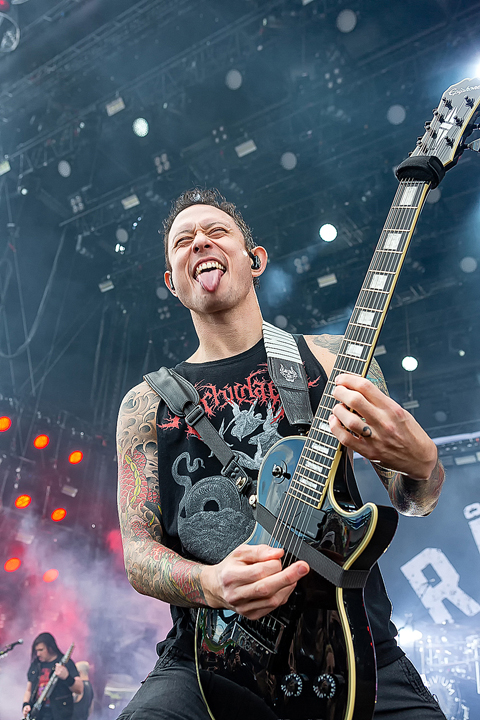 Trivium @ Rock Am Ring 2019, foto 20, foto's door Edwin Houdevelt - FrontView Magazine
