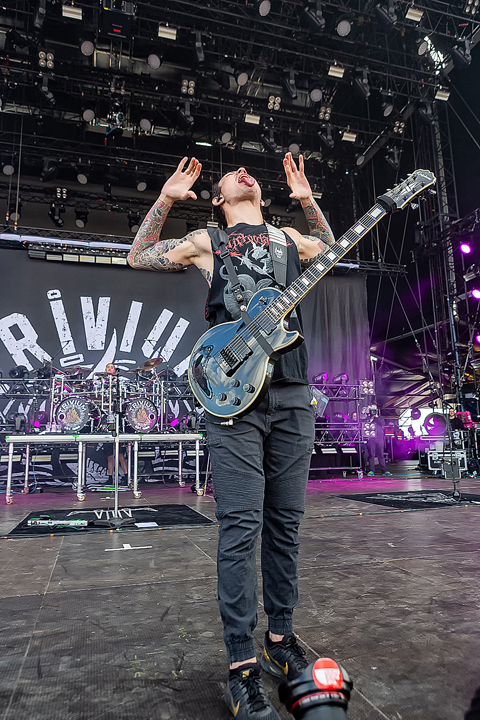 Trivium @ Rock Am Ring 2019, foto 21, foto's door Edwin Houdevelt - FrontView Magazine