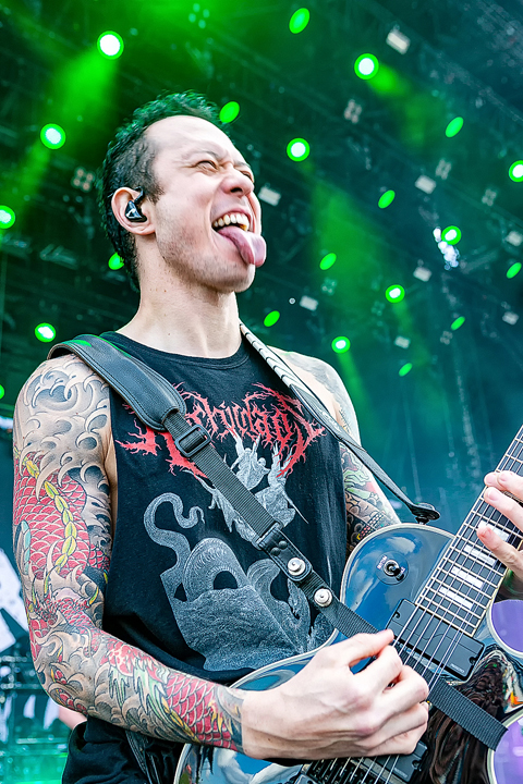 Trivium @ Rock Am Ring 2019, foto 25, foto's door Edwin Houdevelt - FrontView Magazine