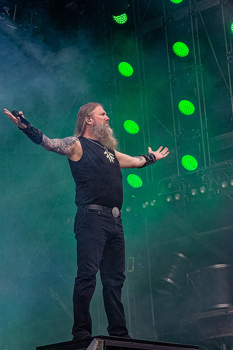Amon Amarth @ Rock Am Ring 2019, picture 2, photographed by Edwin Houdevelt - FrontView Magazine