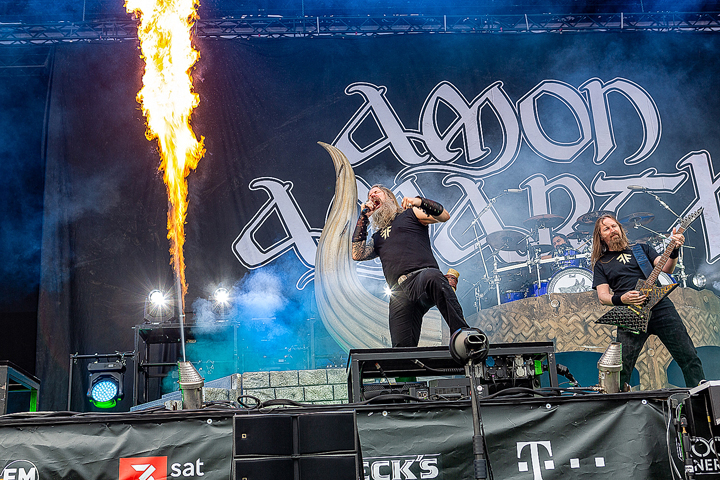 Amon Amarth @ Rock Am Ring 2019, picture 17, photographed by Edwin Houdevelt - FrontView Magazine