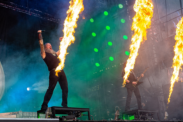 Amon Amarth @ Rock Am Ring 2019, picture 24, photographed by Edwin Houdevelt - FrontView Magazine