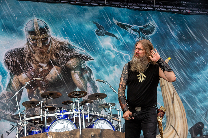 Amon Amarth @ Rock Am Ring 2019, picture 31, photographed by Edwin Houdevelt - FrontView Magazine