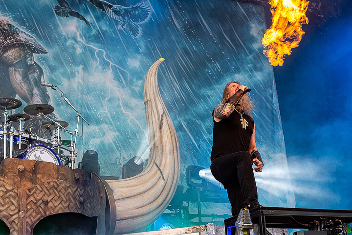 Amon Amarth @ Rock Am Ring 2019, picture 38, photographed by Edwin Houdevelt - FrontView Magazine