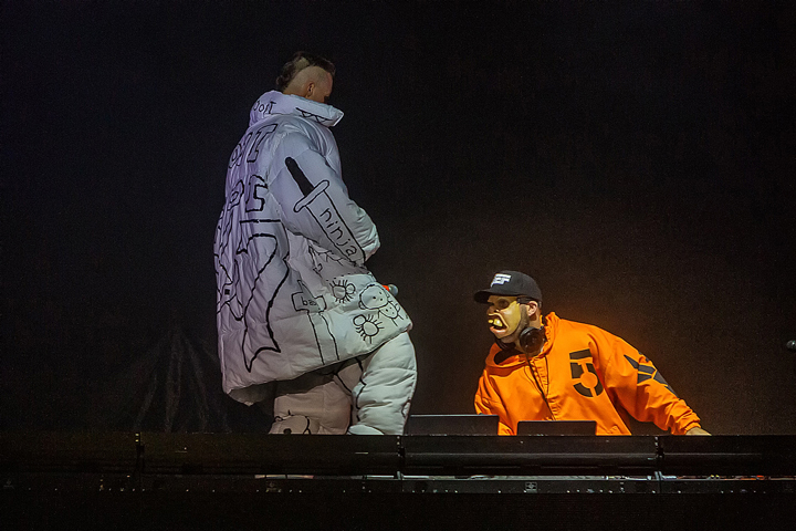 Die Antwoord @ Rock Am Ring 2019, foto 23, foto's door Edwin Houdevelt - FrontView Magazine