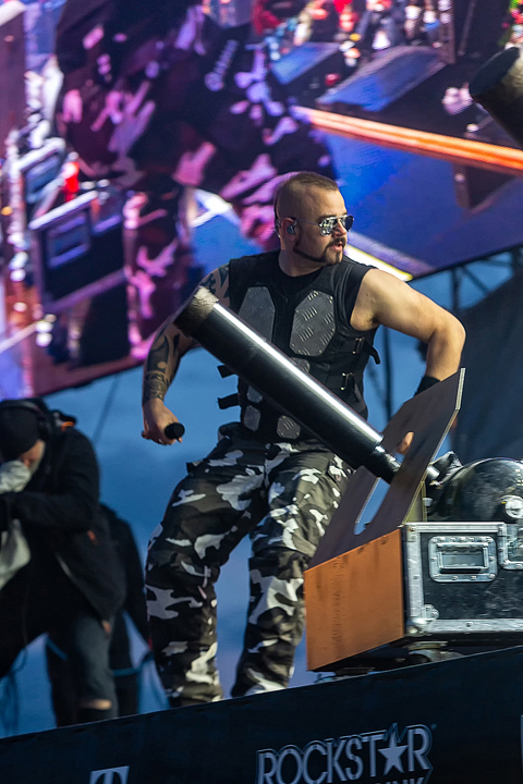 Sabaton @ Rock Am Ring 2019, foto 3, foto's door Edwin Houdevelt - FrontView Magazine