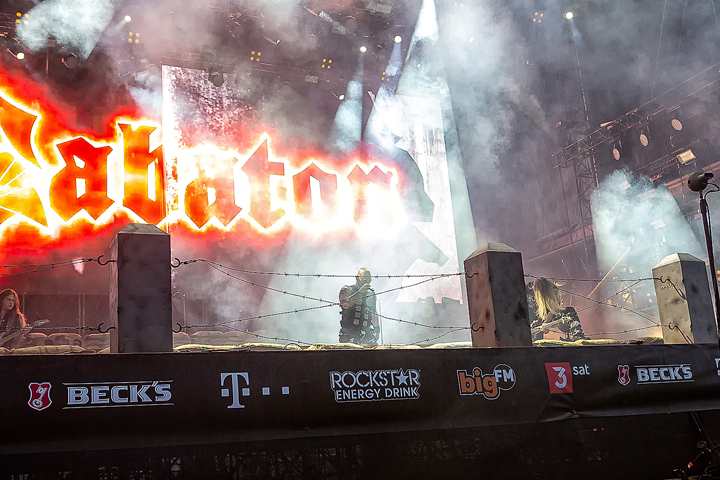 Sabaton @ Rock Am Ring 2019, foto 7, foto's door Edwin Houdevelt - FrontView Magazine