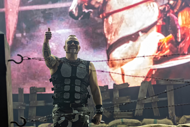 Sabaton @ Rock Am Ring 2019, foto 9, foto's door Edwin Houdevelt - FrontView Magazine