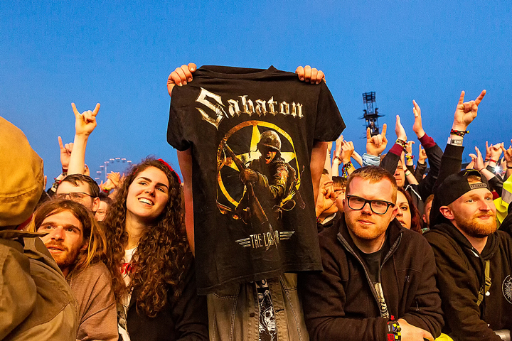 Sabaton @ Rock Am Ring 2019, foto 12, foto's door Edwin Houdevelt - FrontView Magazine